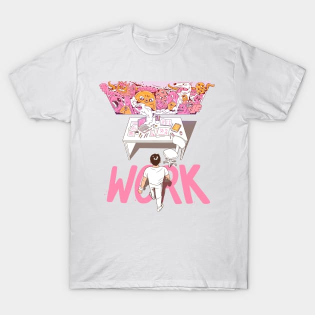 Work T-Shirt by geolaw
